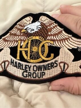 Harley-Davidson Harley Owners Group (H.O.G.) embroidered patch
